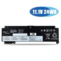 Emaks 00HW024 Battery 00HW025 for Lenovo Thinkpad T460S T470S Series 01AV405 01AV406 SB10J79004 SB10F46463-11.1V 24Wh