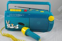 Toshiba Bugs Bunny Am/FM Radio Cassette Recorder