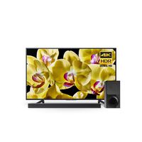 Sony XBR-65X800G 65-Inch 4K Ultra HD LED TV (2019 Model)With X9000F 2.1ch Soundbar with Dolby Atmos and Wireless Subwoofer (HT-X9000F)