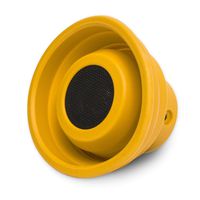 Syba SY-SPK23057 X-Horn Silicone Portable Bluetooth 2.0 Collapsible Speaker (Yellow)
