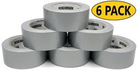 Benchmark - 6 Pack - Heavy Duty Duct Tape (30 Yards Per Roll - Total of 180 Yards) - Tear by Hand Design, Silver, Strong Yet Flexible - 7mil Thickness - Bulk Pack