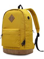 936Plus College Backpack High School Bookbag, Warm Yellow