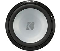 Kicker KM12 12-inch (30cm) Weather-Proof Subwoofer for Enclosures, 4-Oh`m