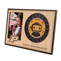NCAA Purdue Boilermakers 3D StadiumViews Picture Frame, Purdue Boilermakers Basketball Stadium, 12" x 8", Team Color