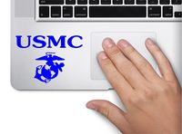 USMC Symbol United States Marine Corps Armed Force Decal Funny Laptop Skin Macbook Trackpad Keypad Sticker Window