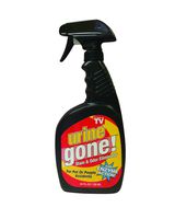 Urine Gone Stain & Odor Eliminator: Professional Strength Fast-Acting Enzyme-Based Solution, Instantly Penetrates and Neutralizes into the Fibers of a Carpet,  Stops Pets from Remarking