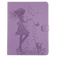 Bear Village Case for Apple iPad 2nd / 3rd / 4th Generation 9.7 Inch, Premium Full Body Protective Cover, Slim Leather Smart Magnetic Case with Multiangle Viewing Stand, Purple