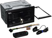 Kenwood DPX792BH eXcelon Double-DIN CD Receiver with Bluetooth