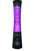 Sharper Image SBT5011BK Glitter Lights Motion Lamp Bluetooth Speaker with Various Light Modes and Colors