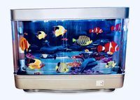 Lightahead Artificial Tropical Fish Dolphin Aquarium Decorative Lamp Virtual Ocean in Motion (Marine Life B)