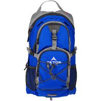 TETON Sports Oasis 1100 Hydration Pack; Free 2-Liter Hydration Bladder; For Backpacking, Hiking, Running, Cycling, and Climbing; Bright Blue