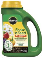 Miracle-Gro Shake 'N Feed All Purpose Plant Food, 4.5 lbs, Covers up to 180 sq. ft.