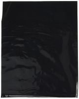 Bauxko 12" x 15" Flat Poly Bags, Black, Case of 1000 (xPB534BK-Case)