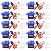 Servomotor Kuman 10x Pcs SG90 Micro Servo Motor 9G RC Robot Helicopter Airplane Boat Controls Mini Servo 450 KY66