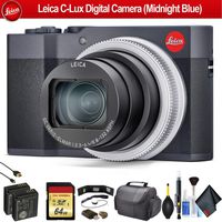 Leica C-Lux Digital Camera (Midnight Blue) 19130 - Advanced Bundle