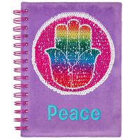 3C4G Hamsa Yin Yang Magic Sequin Journal (36042)