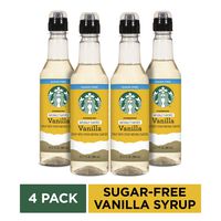 Starbucks Naturally Flavored Coffee Syrup, 12.1.7 Ounce, Pack of 4
