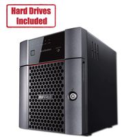 BUFFALO TeraStation 3410DN Desktop 4 TB NAS Hard Drives Included (2 x 2TB, 4 Bay)