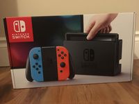 Nintendo Switch Neon Blue and Neon Red Joy-Con