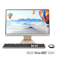 ASUS Vivo AIO All-in-One Desktop PC, 23.8" Full HD Touch Display, Intel Core i5 Processor, 8GB DDR4 RAM, 128GB SSD + 1TB HDD, Windows 10, V241FA-DS501T