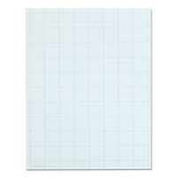 TOPS Cross-Section Pads, 8-1/2" x 11", Glue Top, Graph Rule (10 x 10), 50 Sheets (35101)