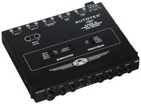 AUTOTEK 7007 Half-Din 4-Band 2-Way Equalizer/Crossover