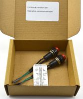 Monk Makes Raspberry Squid Button Twin Pack