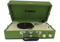 Steepletone SRP025 3 Speed Record Player with Detachable Speaker - Green