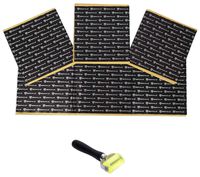 Rockville RM12-B Trunk Lid+2-Door Sound Dampening Car Audio Kit+ Dynamat Sample