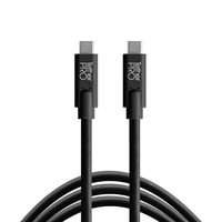 TetherPro USB-C to USB-C 6' (1.8m), Black
