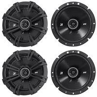(4) Kicker 43DSC6704 DSC670 240 Watt 6.75" 2-Way Car Audio Speakers 4-Ohm DS670