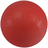 Sportime 1293609 Playground Ball, 8-1/2 Inches, Red