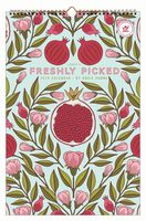 2019 Large Wall Calendar,  Freshly Picked