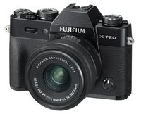 Fujifilm X-T20 Mirrorless Digital Camera w/XC15-45mmF/3.5-5.6 OIS PZ Lens  - Black