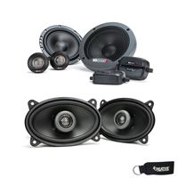 MB Quart - Pair of Formula FSB216 6.5" Component Speakers and A Pair of Formula 4x6 Speakers FKB146