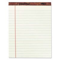 TOPS 7534 "The Legal Pad" Ruled Perforated Pads, 8 1/2 x 11 3/4, Green Tint, 50 Sheets (Case of 12 Pads)