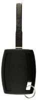 KeylessOption Uncut Blank Replacement Transponder Ignition Car Key For Ford H94 80 Bit