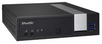 Shuttle XPC Slim DL10J Mini Computer System Intel Gemini Lake Celeron J4005 4G/LTE connectivity optional Fan less DDR4 SODIMM Max 8GB black