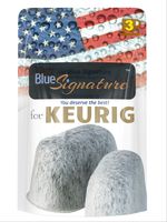 3 Premium Keurig Filter compatible for Keurig 2.0 coffee maker water filters or older K-cup Pod -not for couisinart- charcoal cartridges better then oem keurig replacement parts (3)