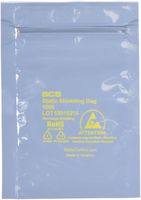 Bauxko 3" x 5" Reclosable Static Shielding Bags, 100-Pack (xSTC307-100)