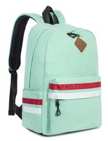 Leaper Classic Laptop Backpack Travel Bag School Backpack Daypack Water Blue