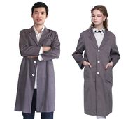 SHYZ Anti-Radiation Protection/EMF Blocking Computer Room Applicable Overalls Unisex Outerwear (Grey)