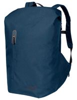 Jack Wolfskin Coogee 28L Minimalistic Backpack with 15" Laptop and 10" Tablet Pouch, Poseidon Blue