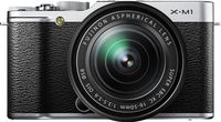 Fujifilm X-M1 Compact System 16MP Digital Camera Kit with 16-50mm Lens and 3-Inch LCD Screen (Silver)