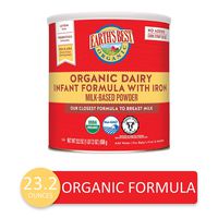 Earth's Best Organic Dairy Infant Powder Formula with Iron, Omega-3 DHA and Omega-6 ARA, 23.2 oz.