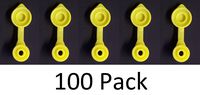 JSP Manufacturing Pick a Pack Yellow Fuel Gas Can Vent Cap Chilton Briggs Rotopax Gott Anchor Multipack Pricing (100)