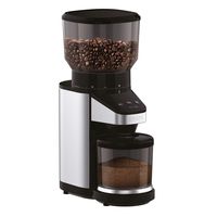 KRUPS GX420851, Coffee Grinder with Scale, 39 grind settings, large 14 oz capacity, intuitive interface, Black