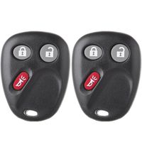 ECCPP Replacement 315MHz Keyless Entry Remote Key Fob fit for Chevy Trailblazer/GMC Envoy/Buick Rainier/Isuzu Ascender MYT3X6898B (2X)