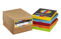 Astrobrights Color Paper, 8.5" x 11", 24 lb/89 gsm, Mixed Carton 5-Color Assortment, 1250 Sheets (22998)