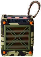 Skullcandy Shrapnel Water-resistant Drop-proof Bluetooth Portable Speaker with On-Board Mic, Camo